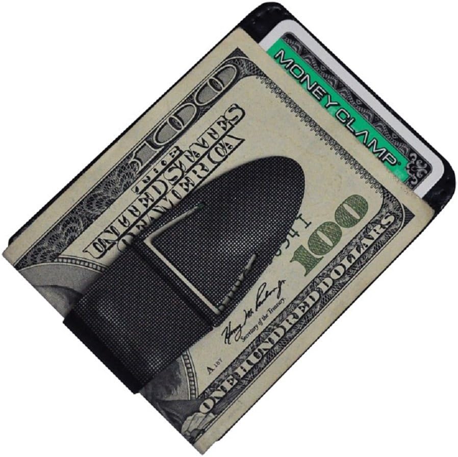 Mini Geneva Black Mesh with Wallet by The Money Clamp