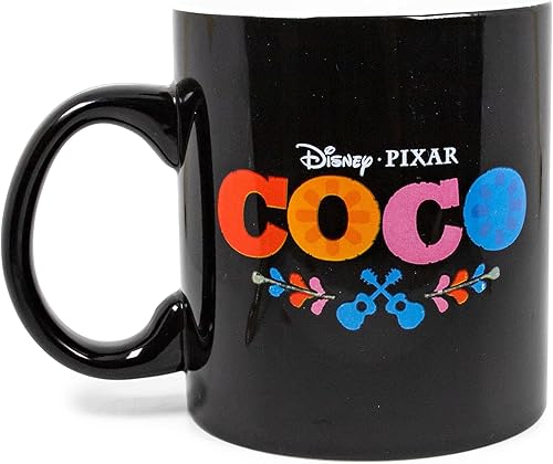 Disney Pixar Coco Seize Your Moment - Taza de cerámica con capacidad para 20 onzas