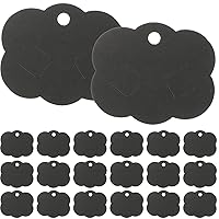 Vista 1 de Tarjetas de exhibición de lazo para el cabello, tarjetas de exhibición de joyas, 100 piezas, pinzas para el cabello, soporte para broche, aretes