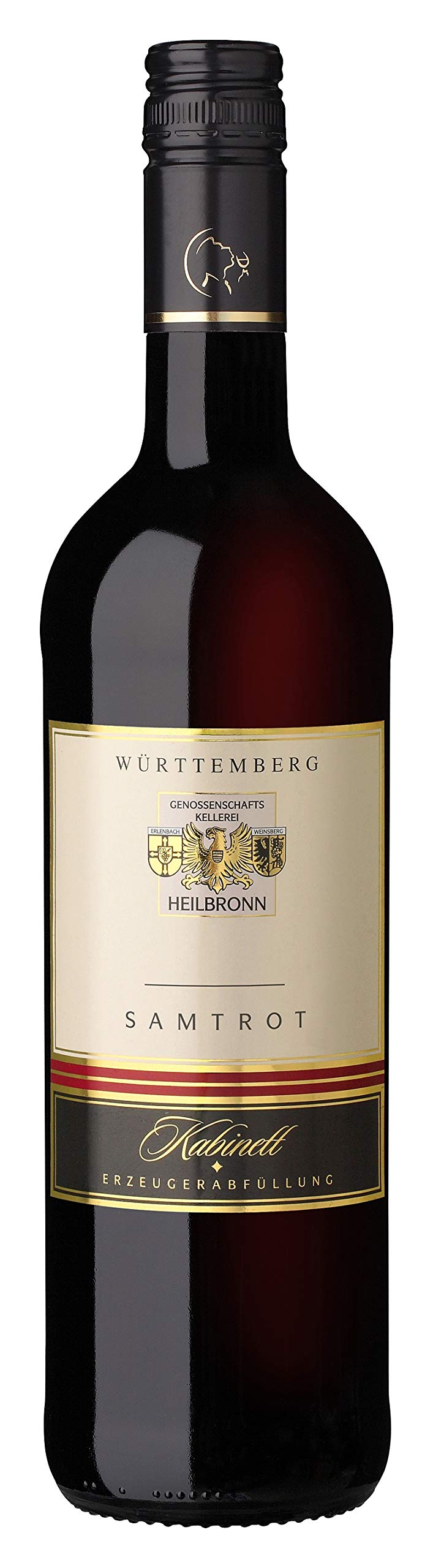 WZG GK Heilbronn Heilbronner Samtrot Kabinett halbtrocken (1 x 0.75 l)