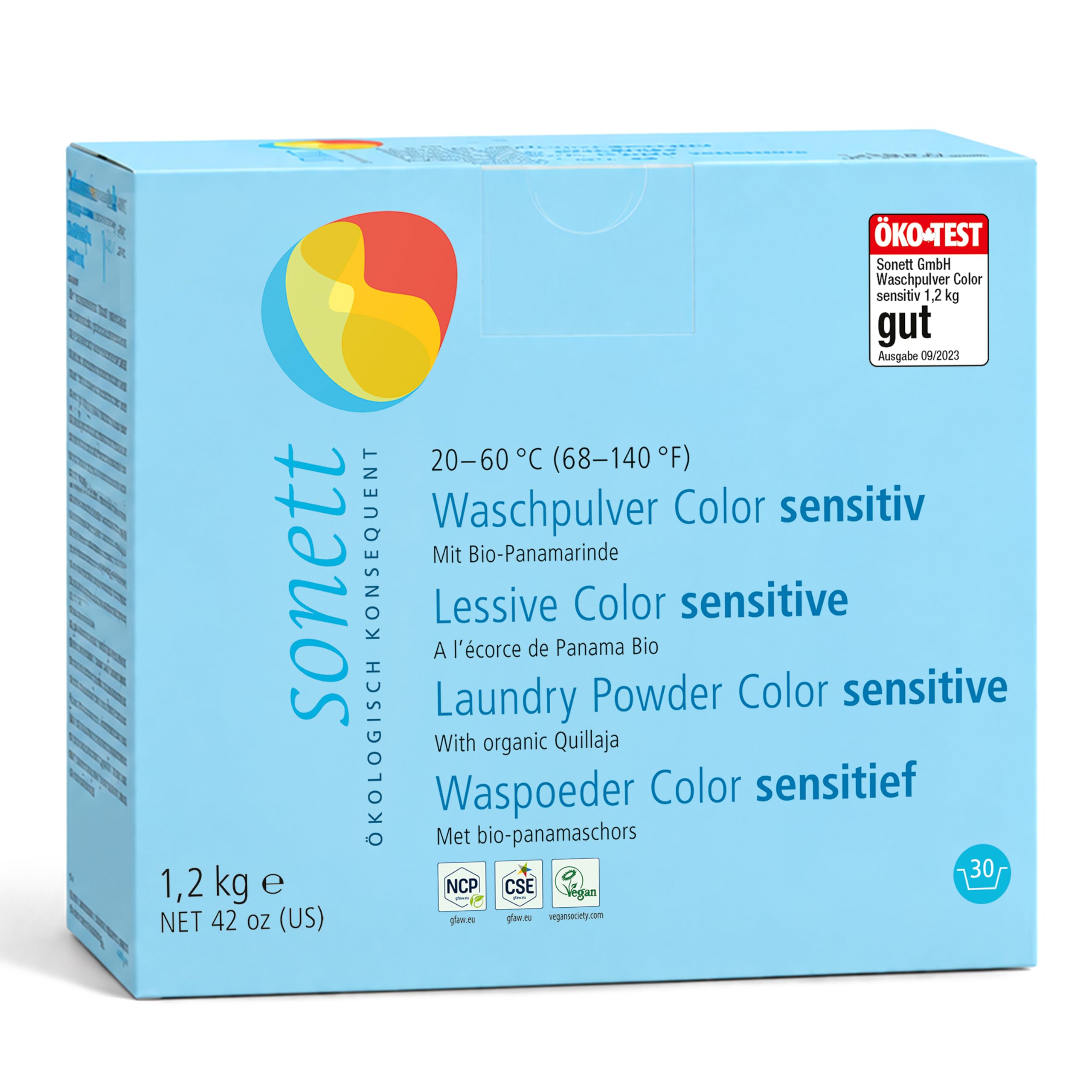 Sonett Waschpulver Color sensitiv, 1.2 kg
