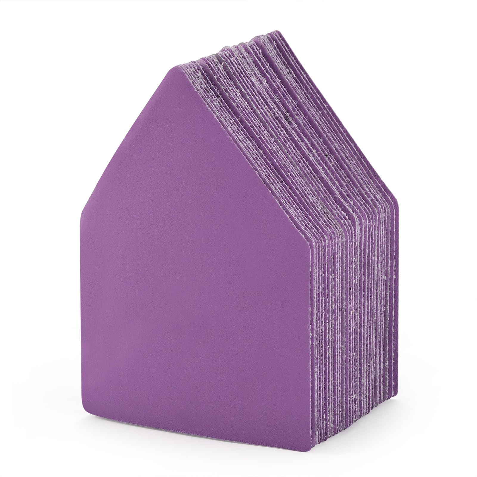 SANJIAN 1000 Grit Triangle Sanding Sheets - Heavy-Duty Hook & Loop Film Sandpaper Pads for Orbital Detail Sanders - 50 Pack Box