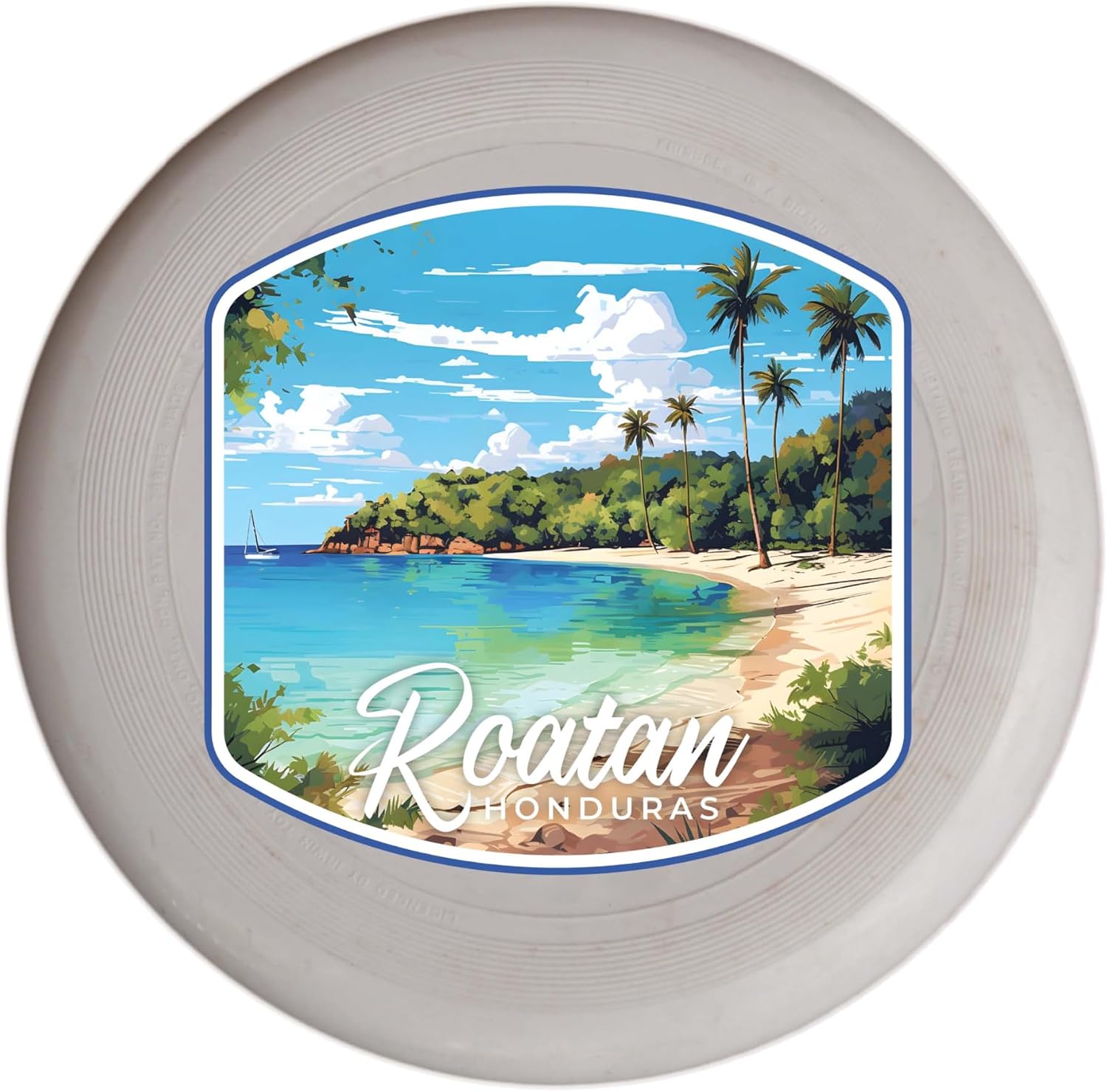 Rome Italy Design B Souvenir Flying Disc 4-Pack