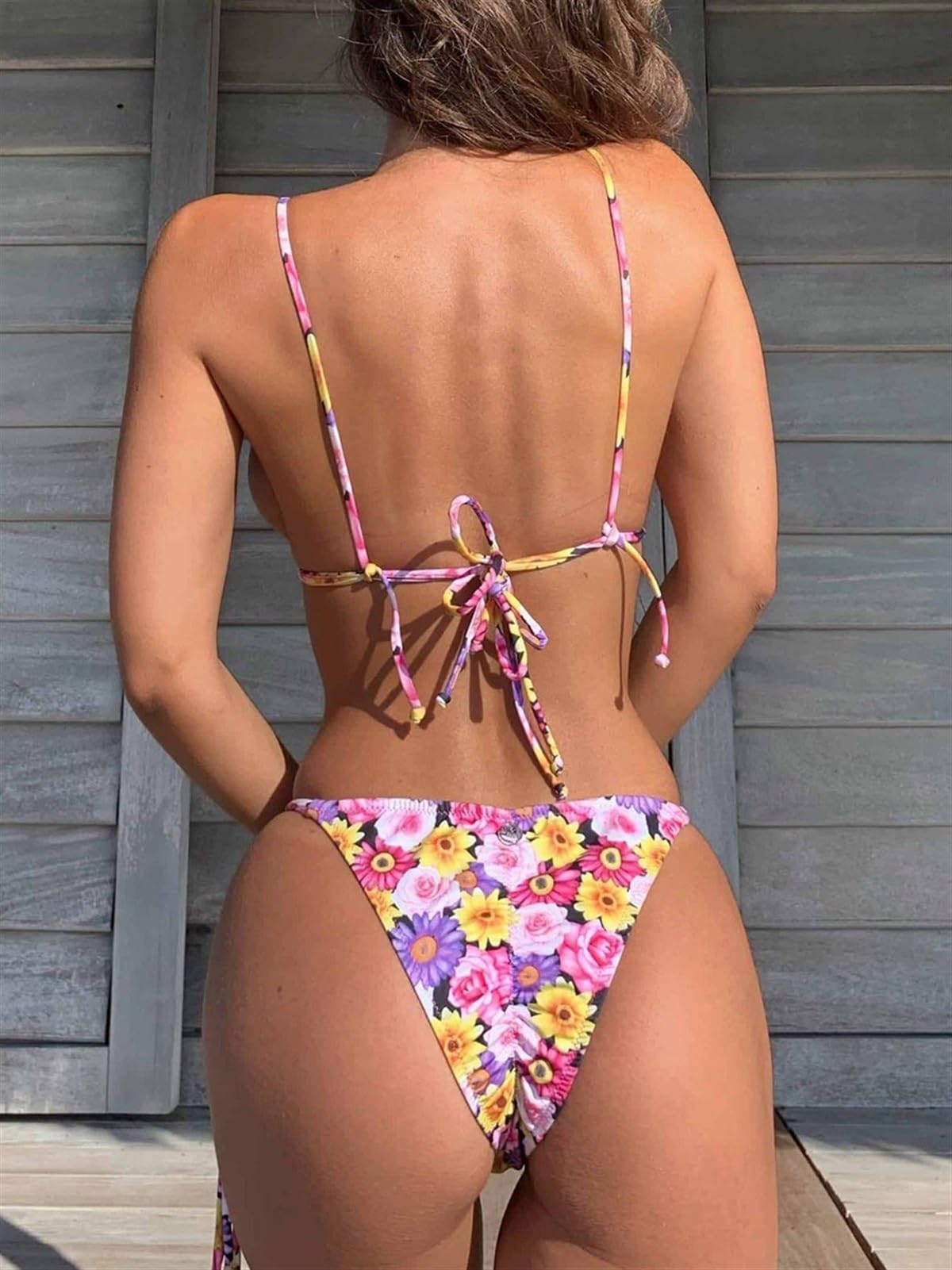 Sexy Femmes Bikini Micro Bikini Ensembles Push Up Femme Maillot De Bain String Maillot De Bain Brésilien Deux Pièces Plage Maillot De Bain