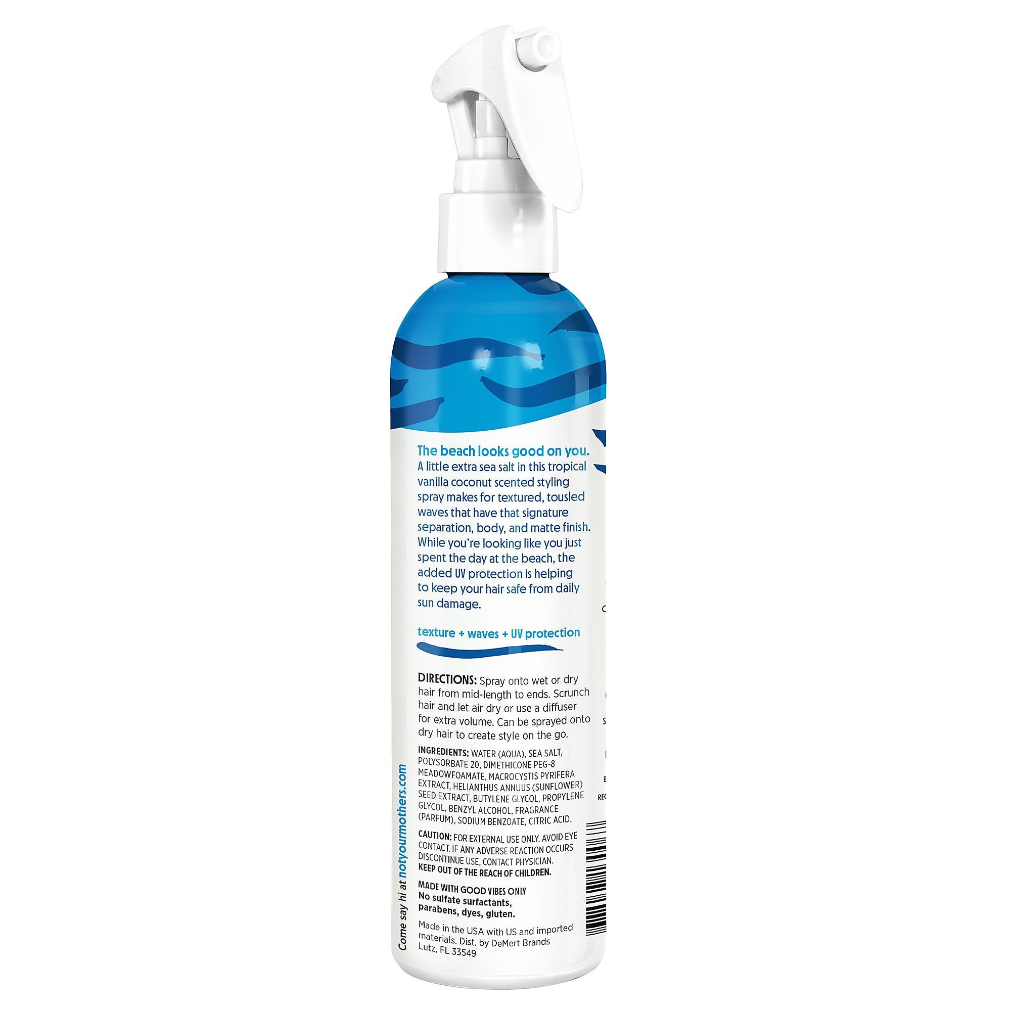 Not Your Mothers Beach Babe Texturizing Sea Salt Spray 8oz by Not Your Mother's