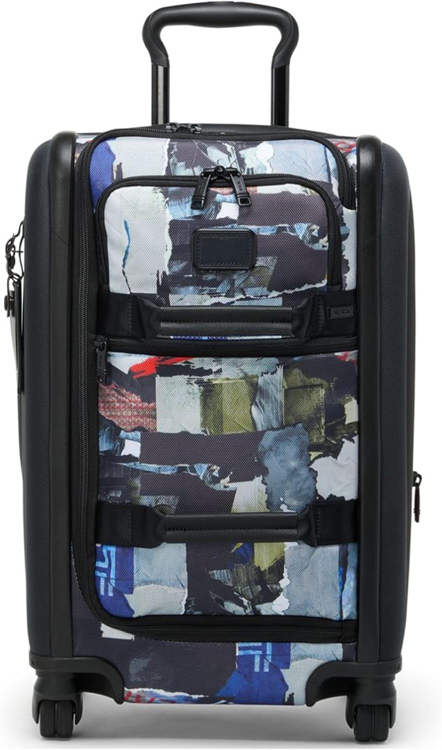 TUMI - Alpha International Office 4 Wheeled Carry-On - Men's Zip Expansion Business Luggage with Laptop & Tablet Compartments - Black