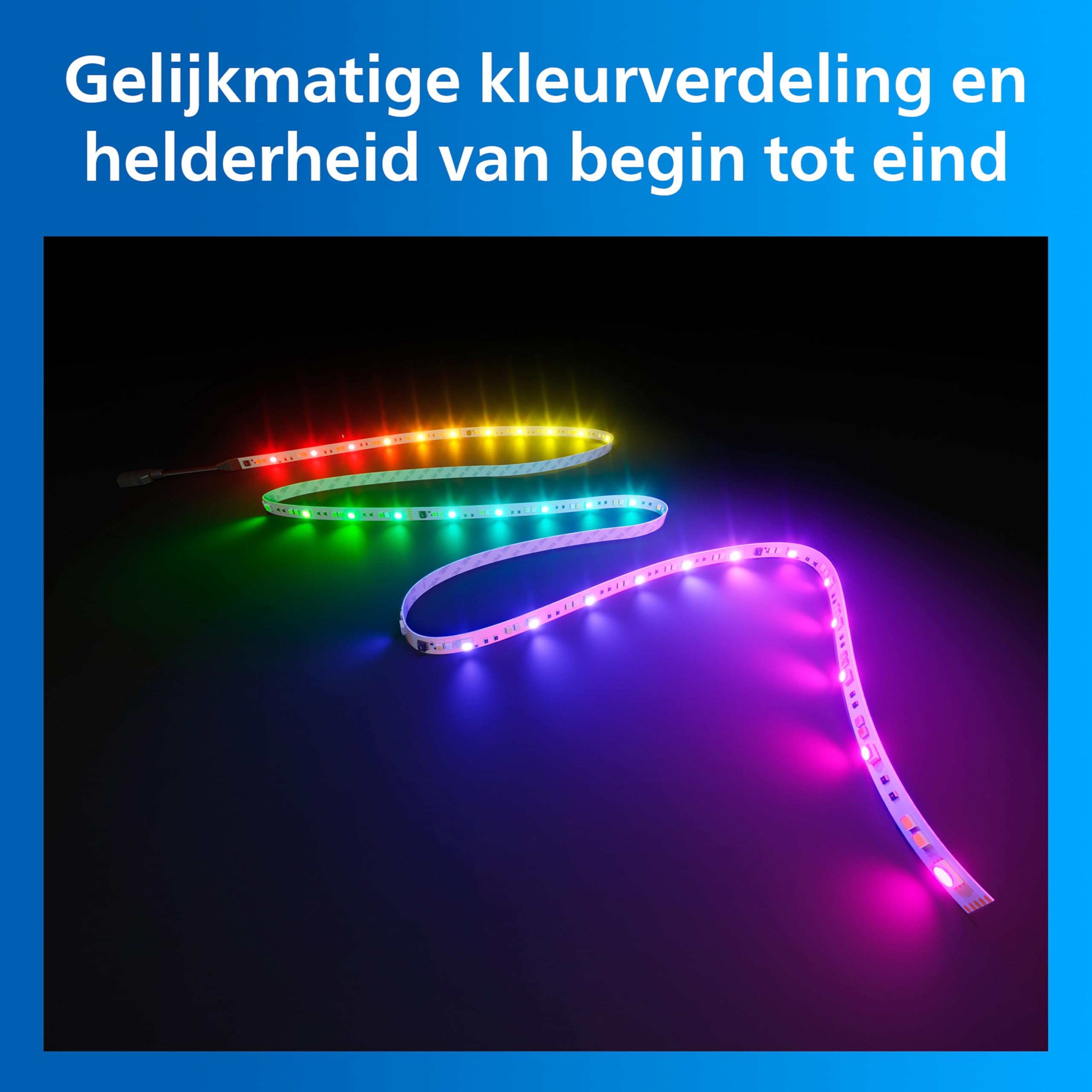 Philips Smart Lighting Striscia LED RGBICWW, 3 m