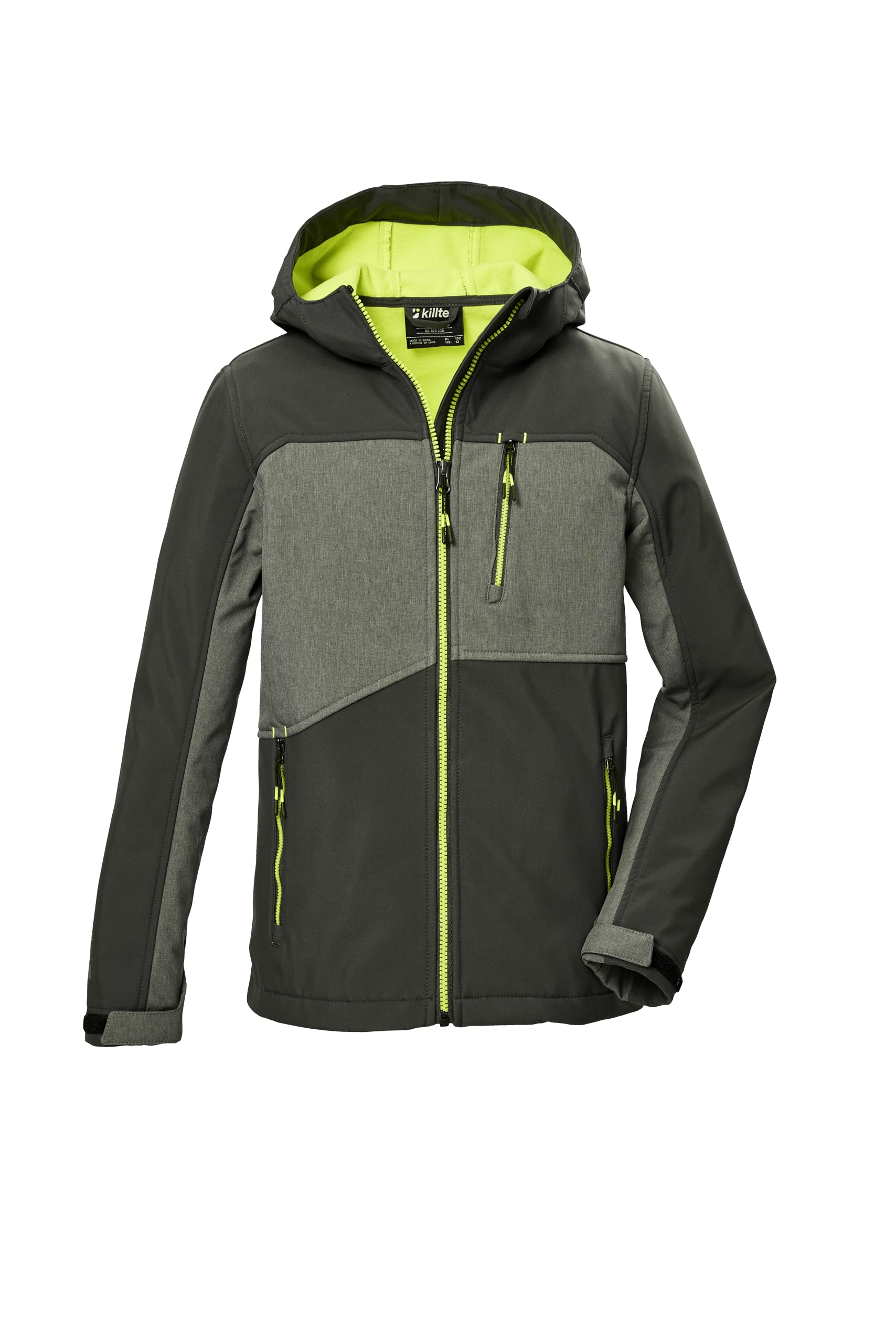 Killtec Kow 367 Bys Sftshll Jckt Giacca softshell/giacca da esterno con cappuccio Bambini e ragazzi
