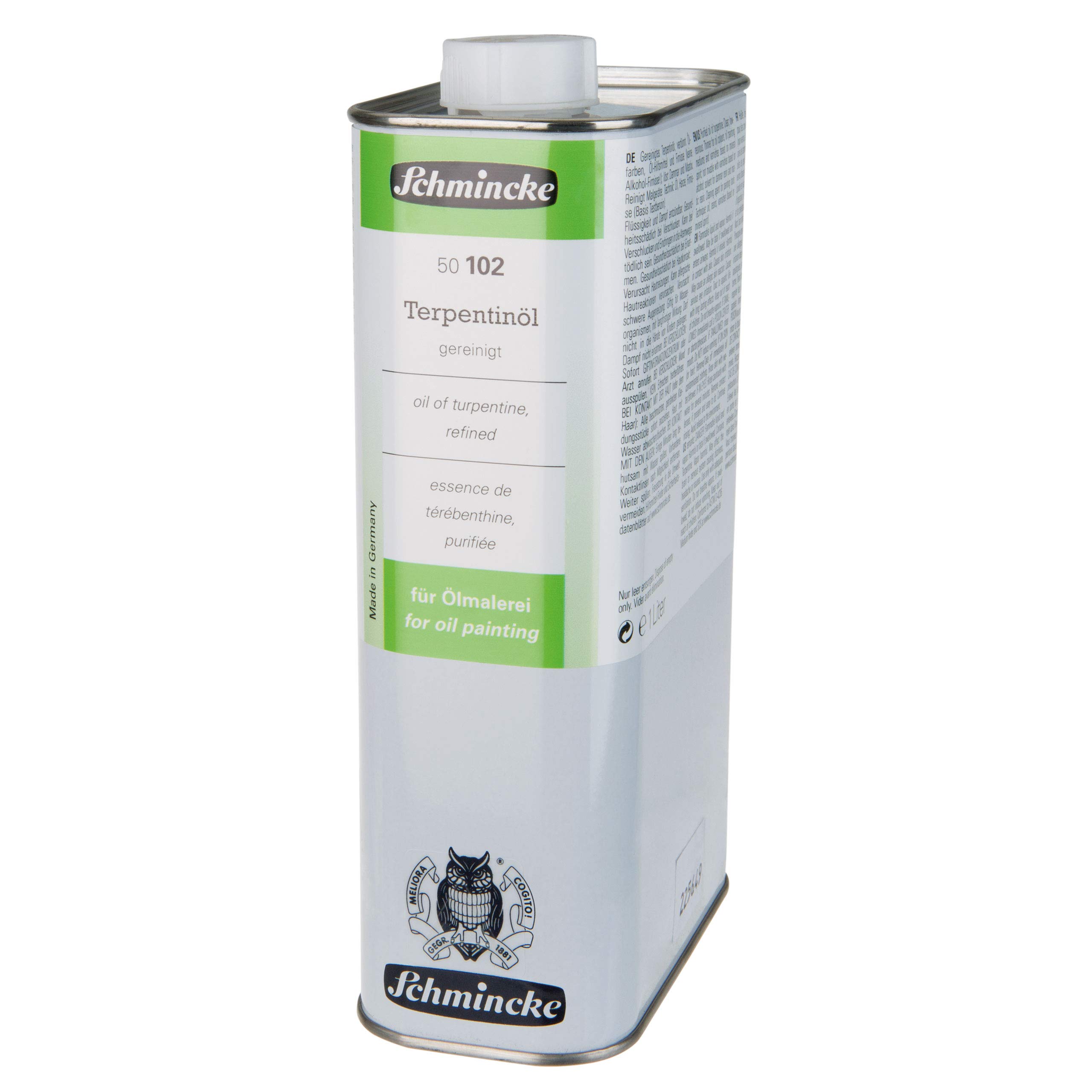 Schmincke Terpentinöl, gereinigt, 1000 ml