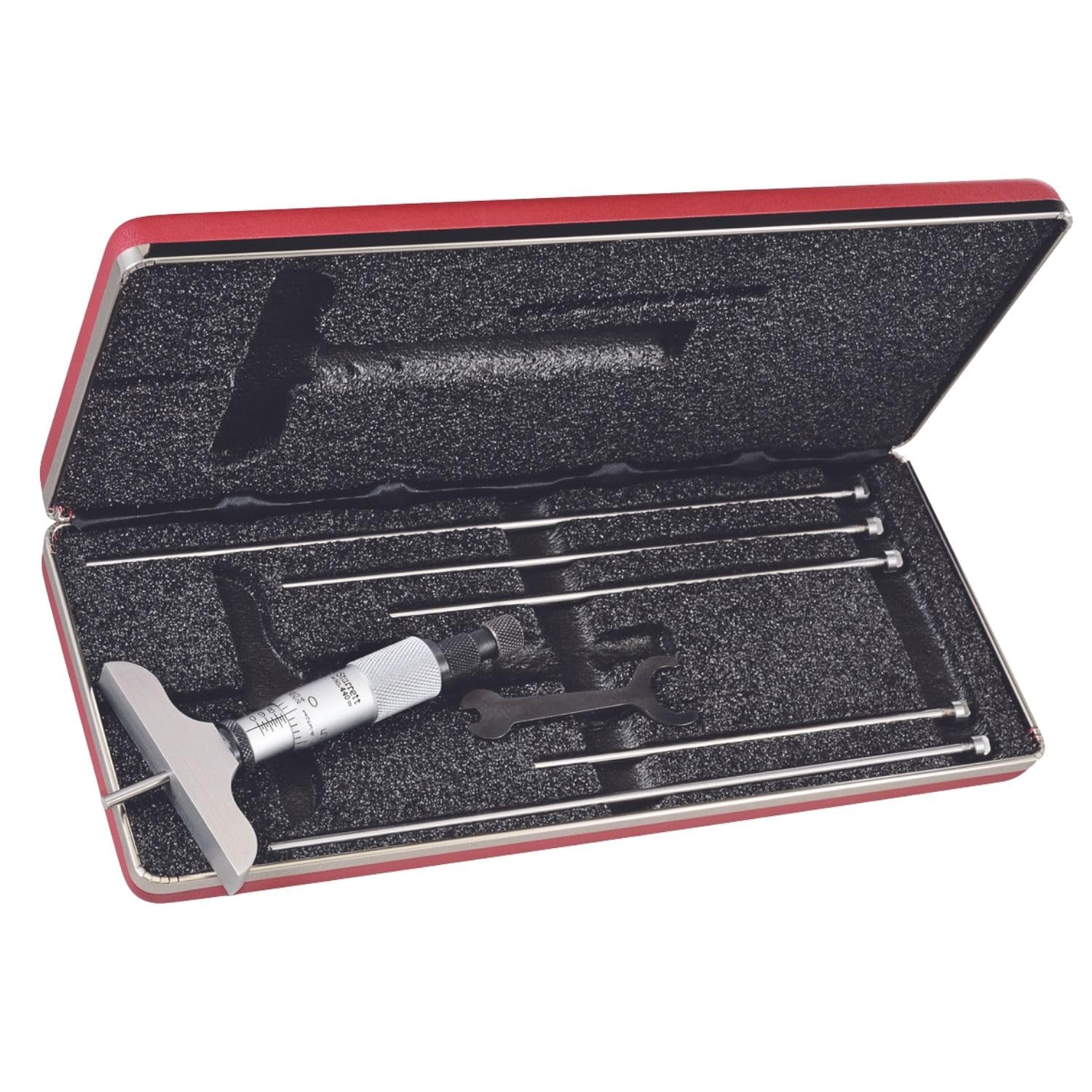 Starrett Imperial Vernier - Medidor de profundidad micrómetro