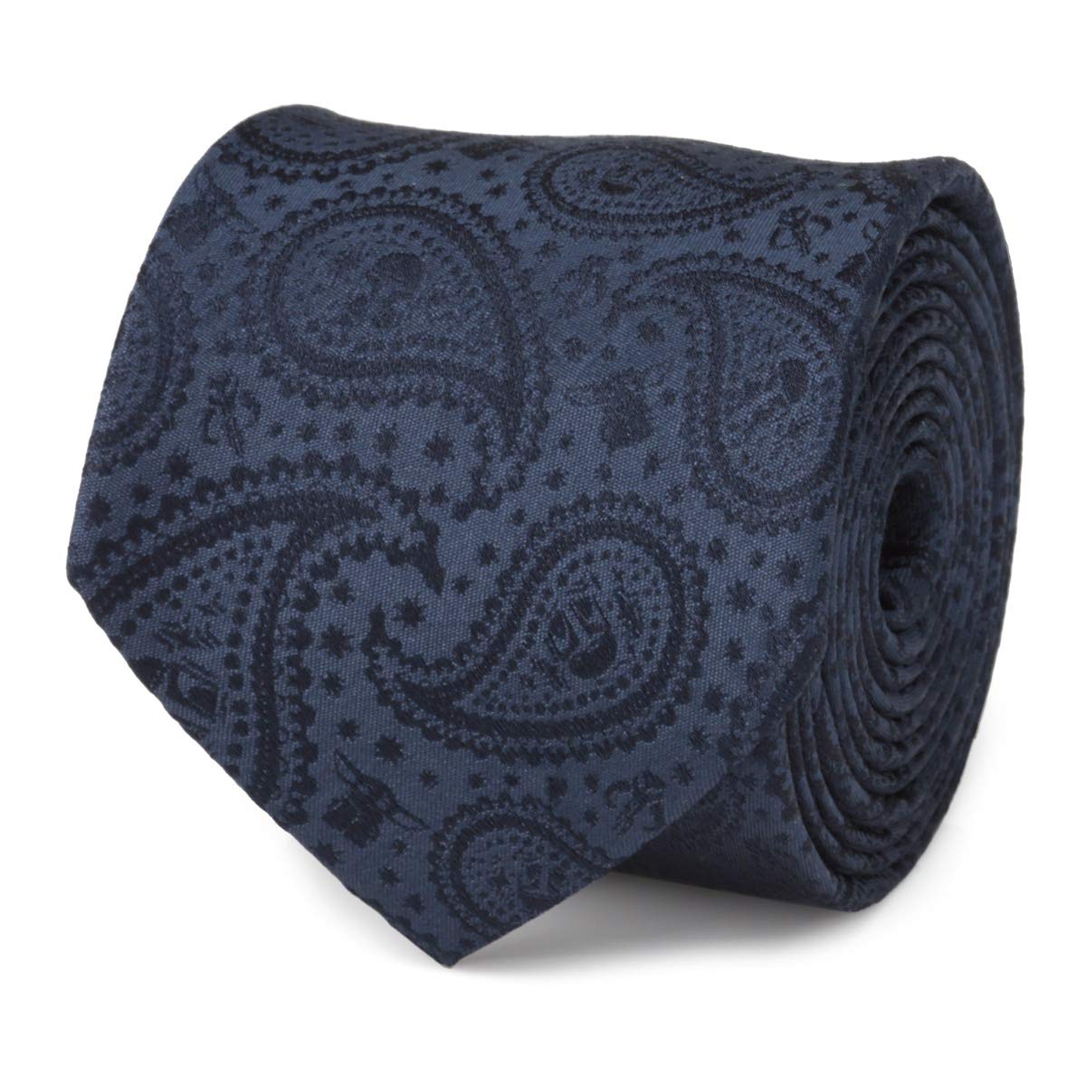 Cufflinks Inc. Mandalorian The Child Paisley Navy Tie