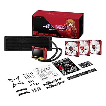 PC用ファン・クーラー ROG RYUJIN III 360 ARGB EVA-02 EDITION Amazon.co.jp: ASUS ROG Ryujin III 360mm AIO CPUクーラー ARGB