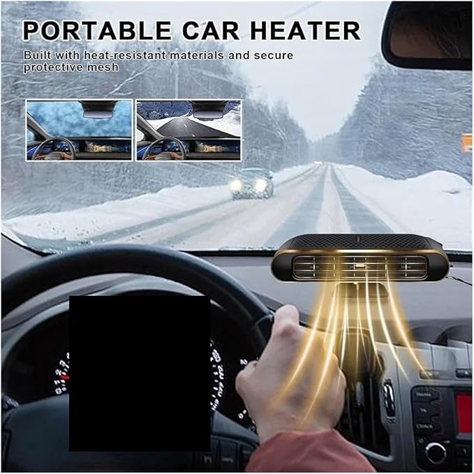 Calefactor Eléctrico Portátil Convector 12V 150W miniatura 4