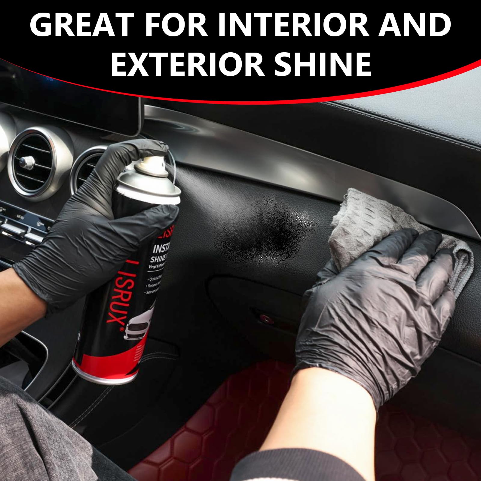 Ceramic Paint Sealant Spray, 72 Fl Oz Spray Wax for Cars, Quick and Easiest Step to Add Gloss, High Shine & Protection, for Trucks, Motorcycles and RVs, Safe on All Surfaces, 6-Pack