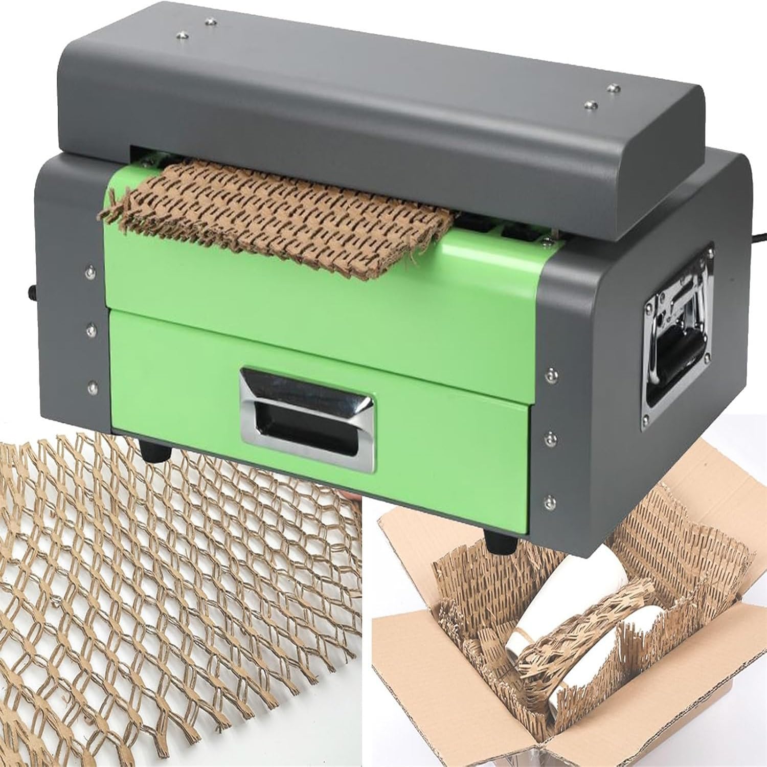 Maszyna do cięcia kartonu, podkładka do cięcia kartonu 325 mm, przekształca tekturę falistą w materiał opakowaniowy, obsługuje grubość do 6 mm