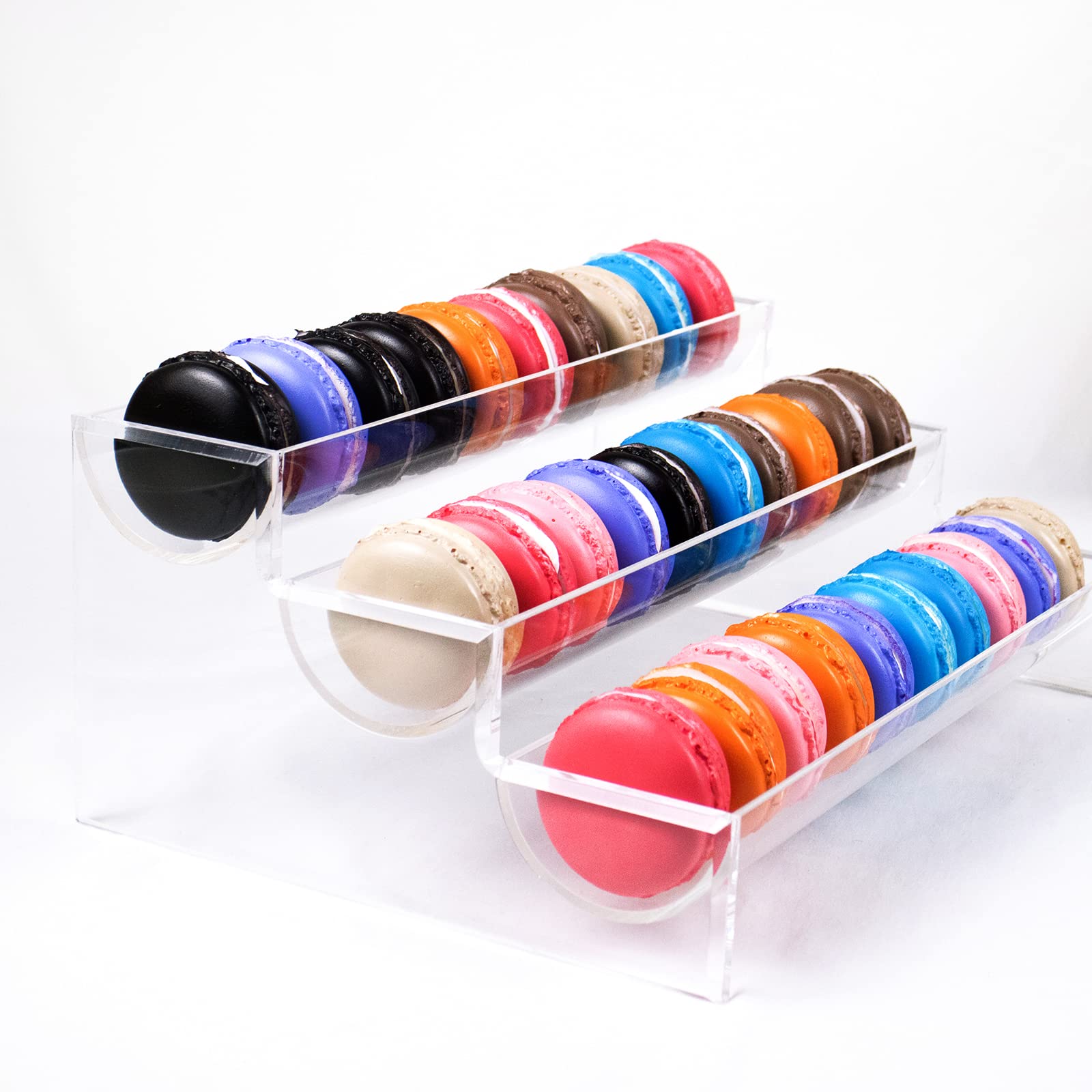 KVMORZE 8.7 Clear Cracker Serving Tray, Transparent