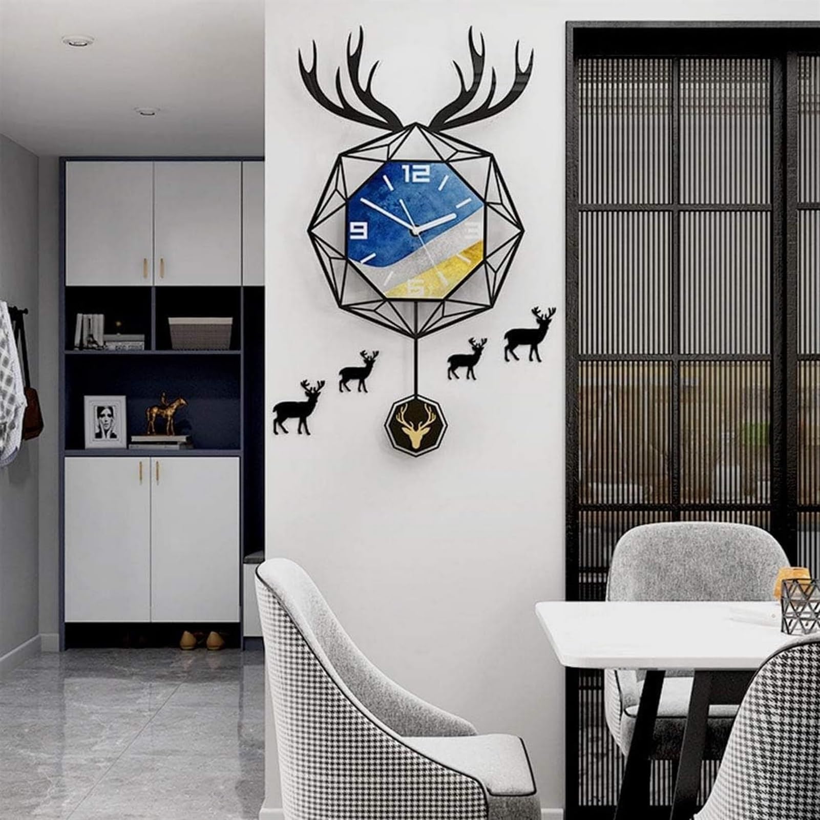 Horloge murale acrylique sans tic-tac pour retrouver le sommeil et le calme