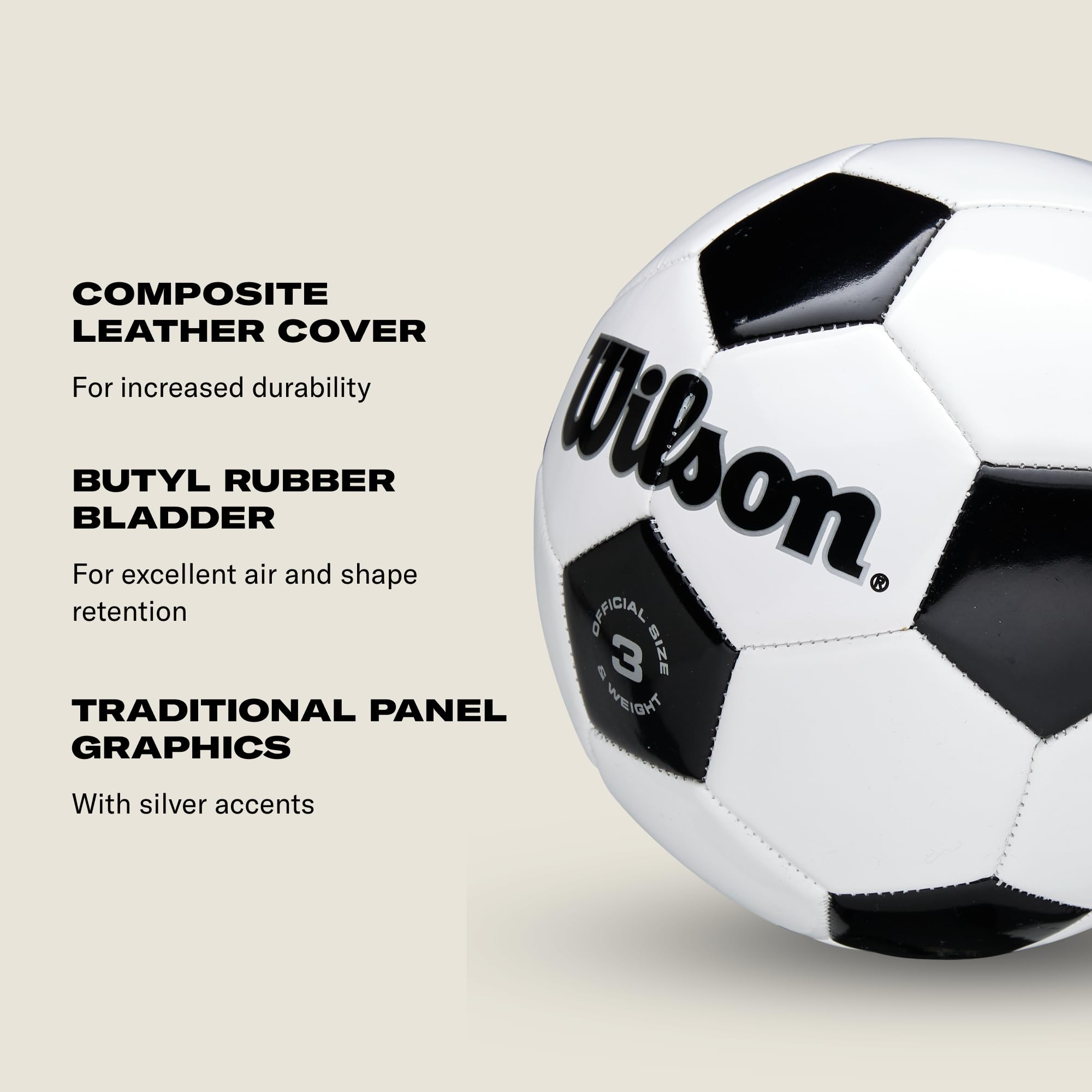 WILSON Traditional Soccer Balls