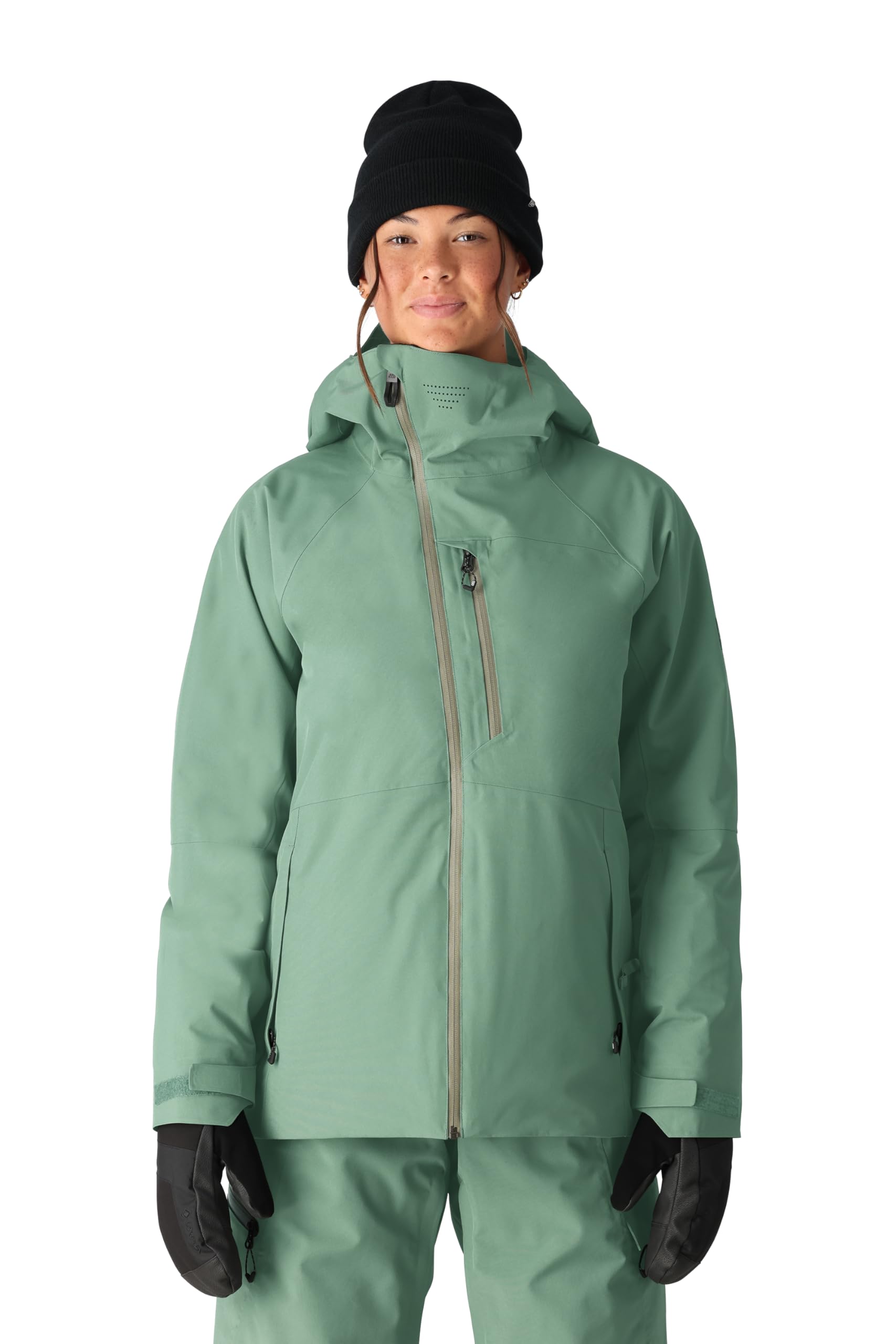 686 Women's Hydra Insulated Jacket - Mechanical Stretch Thermal Clothing - Water & Weather Resistant