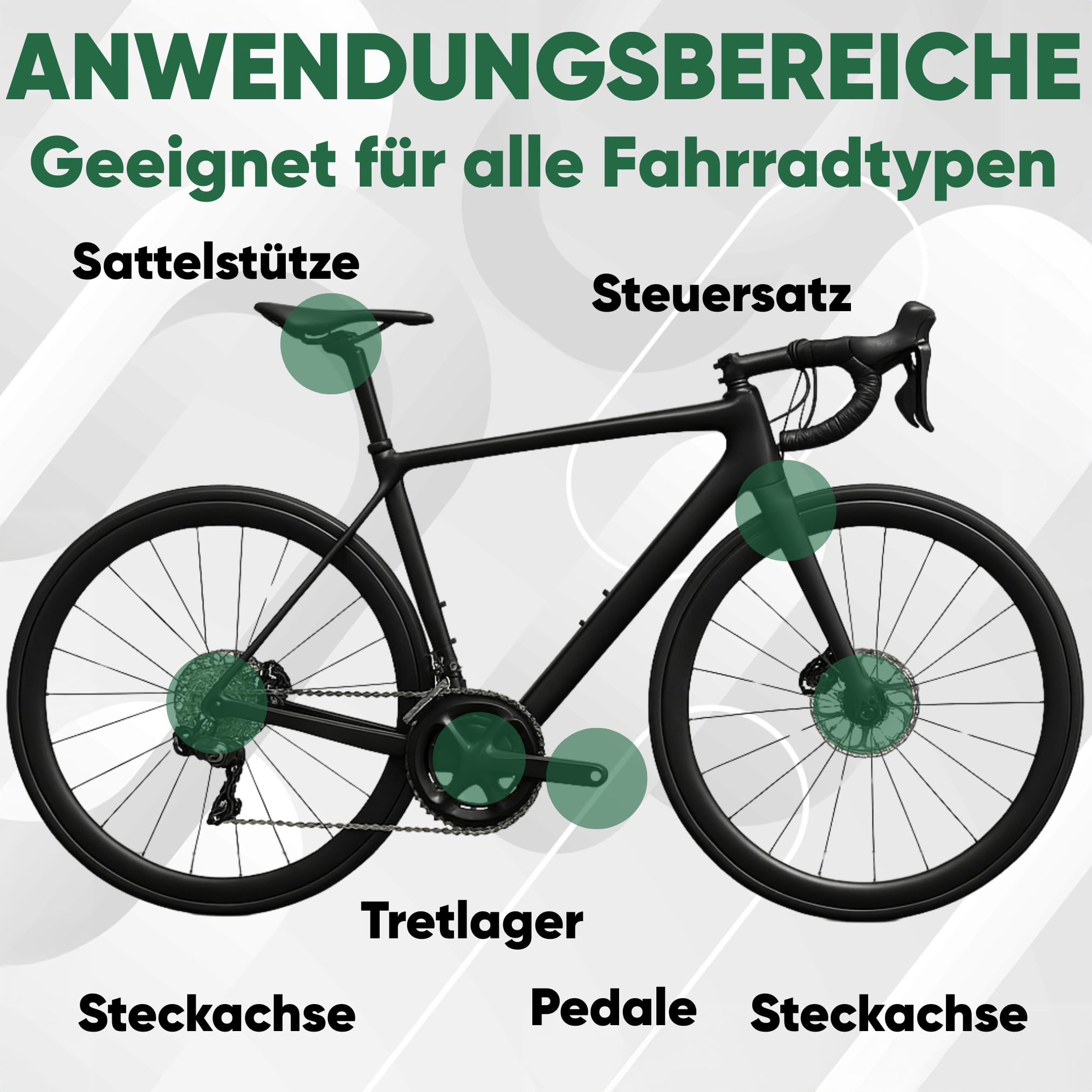 welches fett für sattelstütze 24SENDIT Fahrrad Lagerfett 50ml im Pumpspender, alle Fahrradtypen Model:LeopardSeries Challenge Strada Pro Reifen HT001041