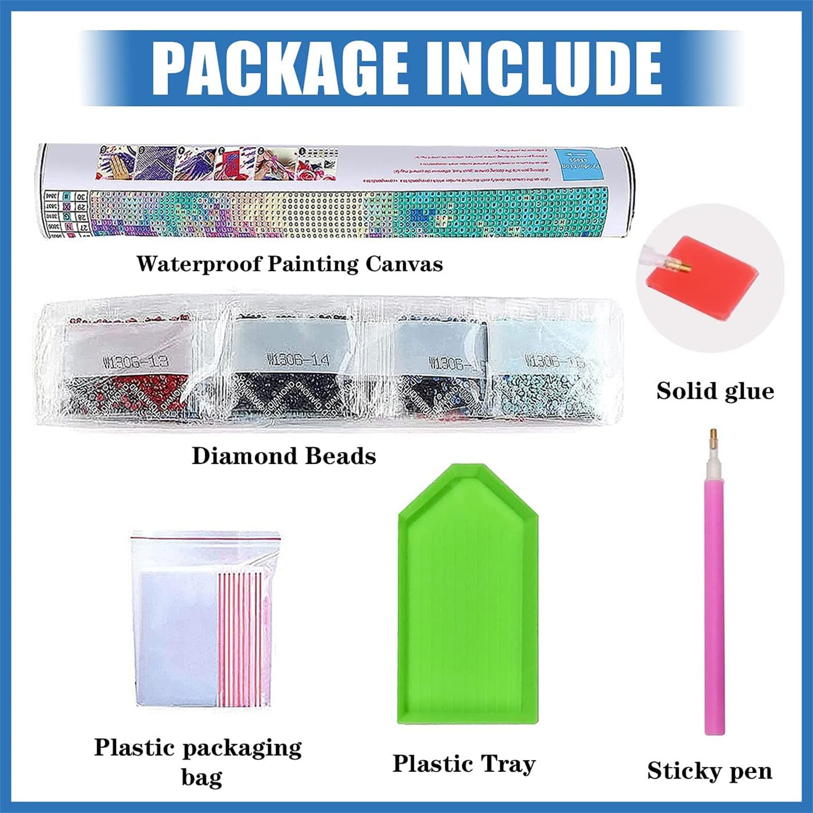 Whoonng 5D DIY girasol Diamond Painting Kit Completo,Round Full Drill Pintura Cuadro Diamante Art Rhinestones Bordado Punto de Cruz Manualidades para Decoración Hogar,Niños,Adultos 50x100cm WS-10751