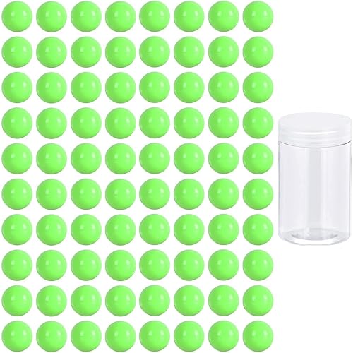80 bolas de repuesto para juego de damas chinas, bolas acrílicas de 0.551 pulgadas para juego de agravación, juegos tradicionales de canicas (verde)