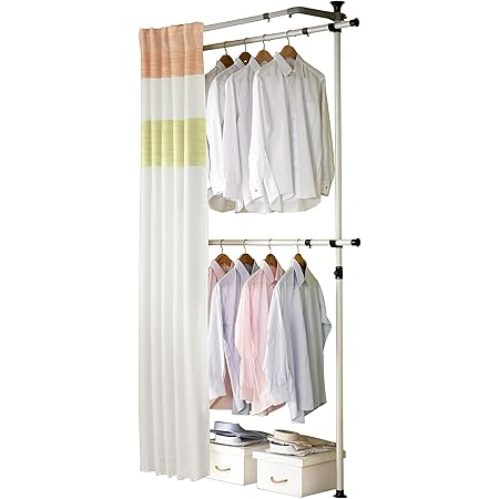 Amazon.com: Prince Hanger, One Touch Double Adjustable Clothes Rack ...