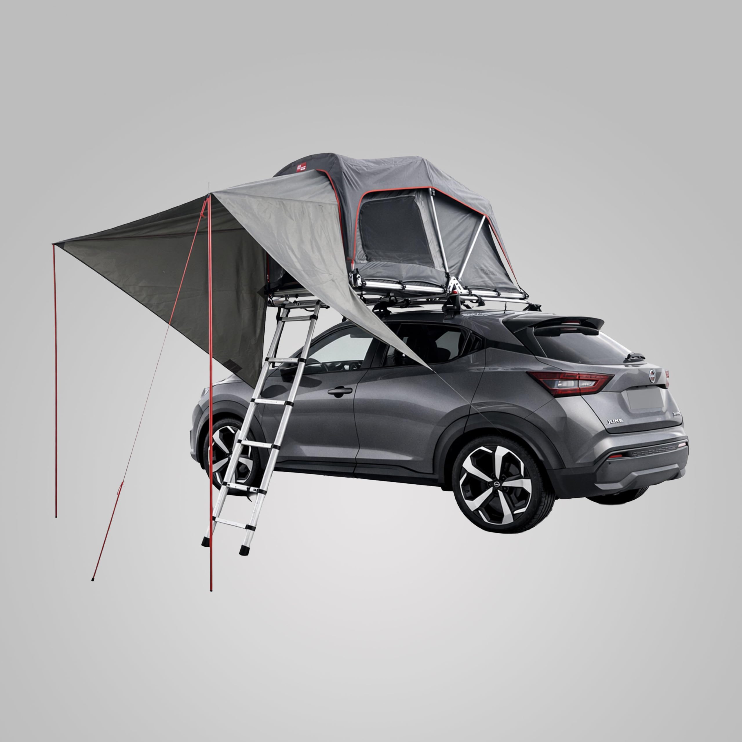 oex vertex lite roof tent Tarp with Aluminium Support Poles for the for Vertex Lite 130 and Vertex Lite Solo Tents, 75D Polyester Ripstop, 145cm x 200cm x 200cm Sports & Size:Small 50cm fv:60 mm hu Park Albatros Village,