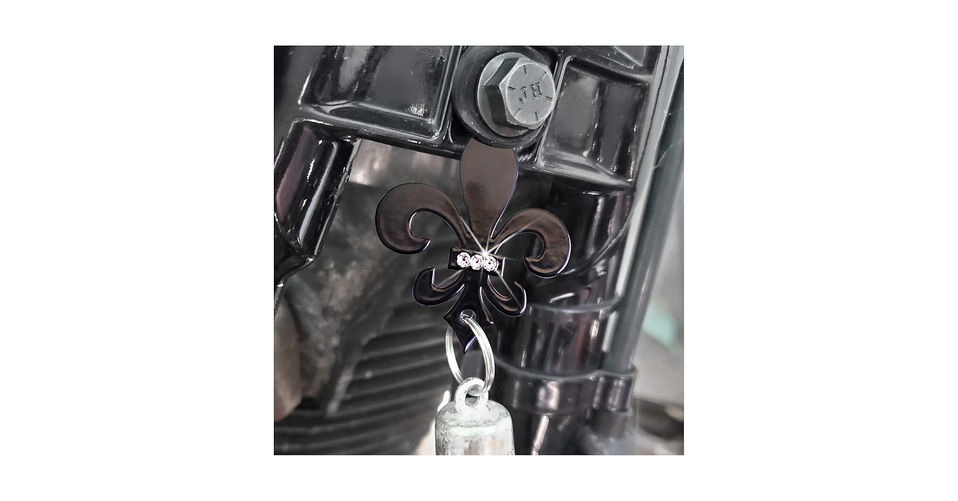 アクセサリー Belle Amazon.com: SPARKLE RIDER Fleur-de-lis Motorcycle Bell