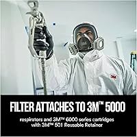 Vista 4 de 3M Filtro de partículas 5P71, P95, 5 pares de filtros