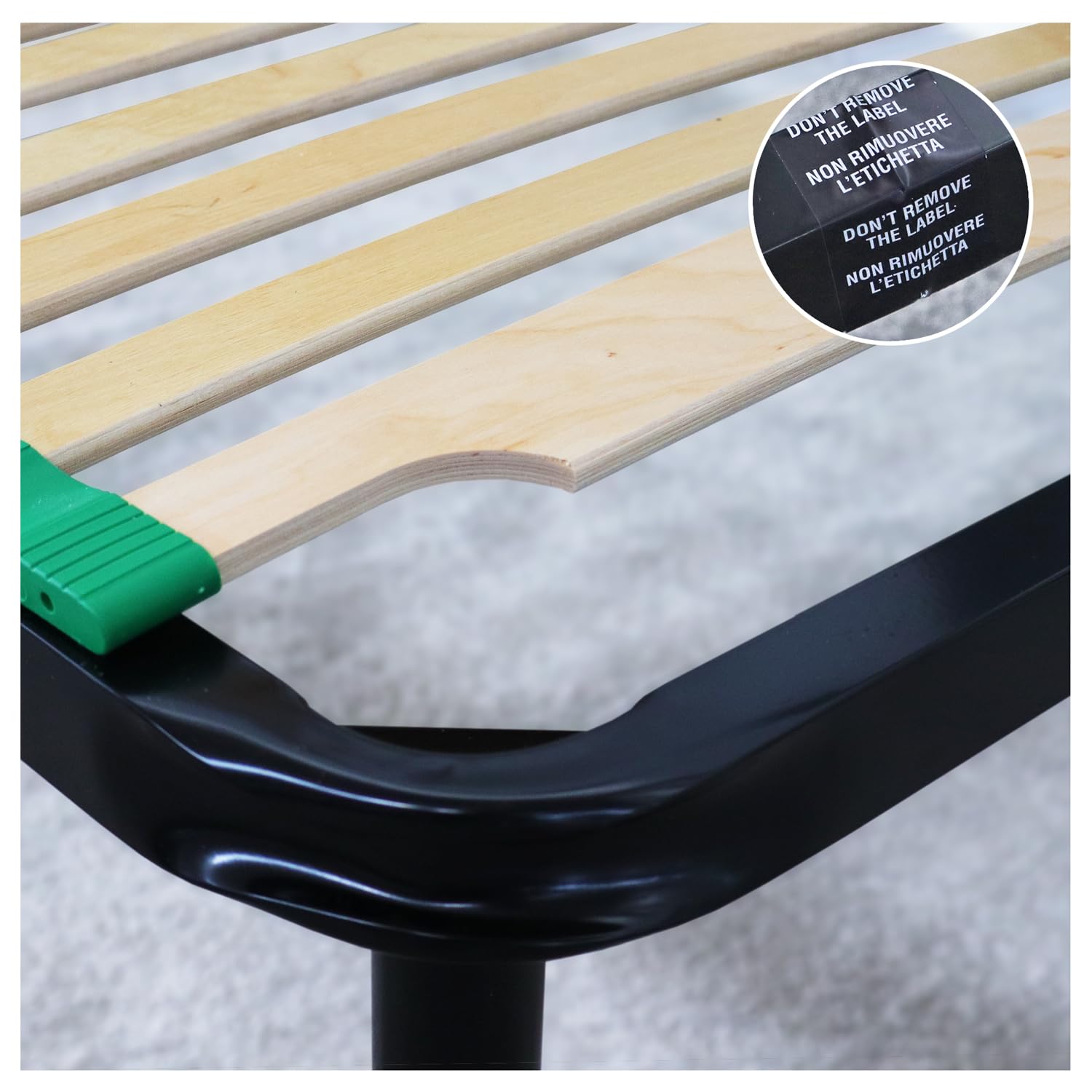 EVERGREENWEB Miglior Rete Letto Singolo 80x200 Alta 35 cm a 24 Doghe in Legno con Regolatori di Rigidità Ortopedica, Struttura Rinforzata in Ferro, Base da Incasso per Letto + Kit 4 Piedi Smontabili
