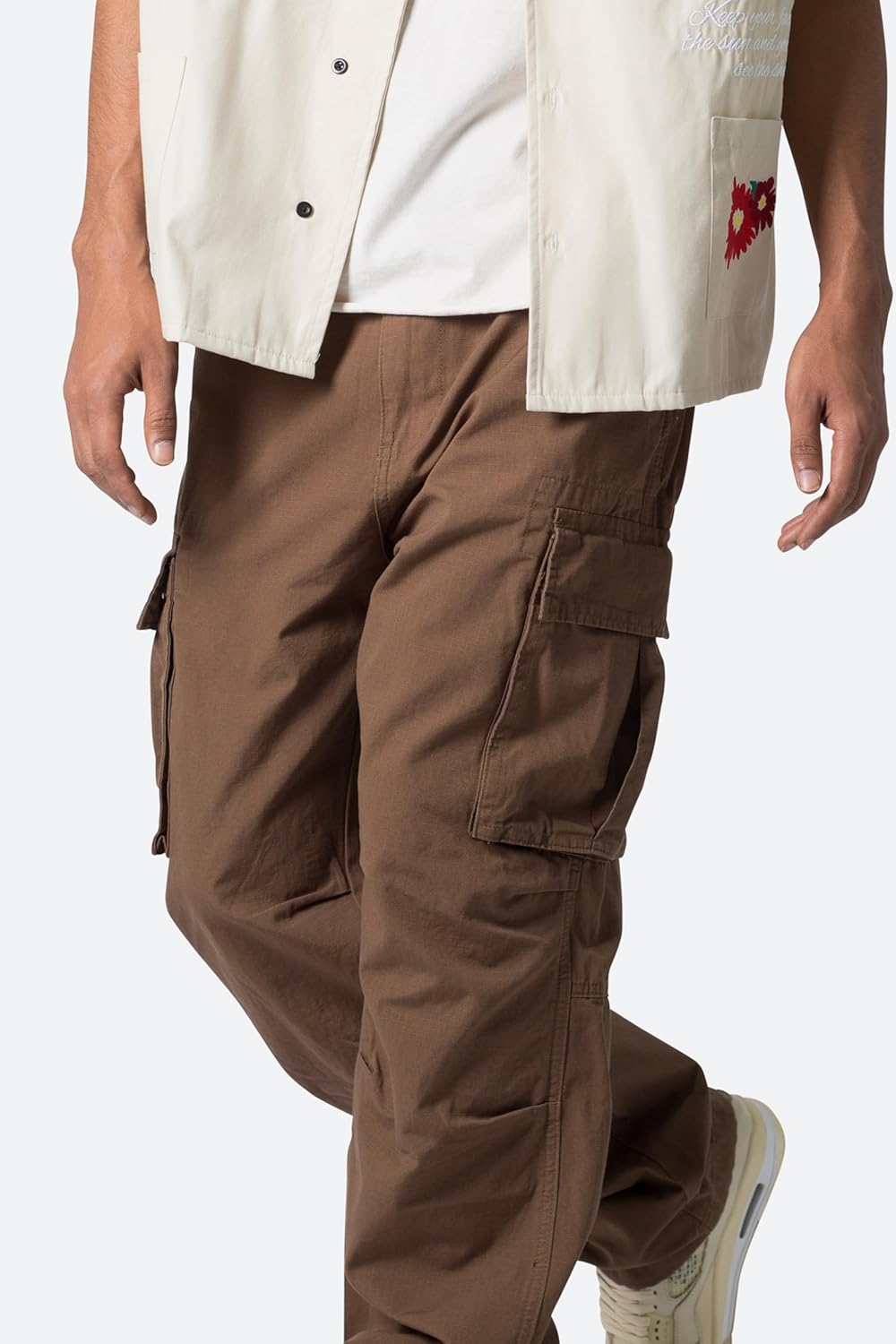 mnml Mens Mnml Men's Ultra Baggy Vintage Cargo Pants - Image 5