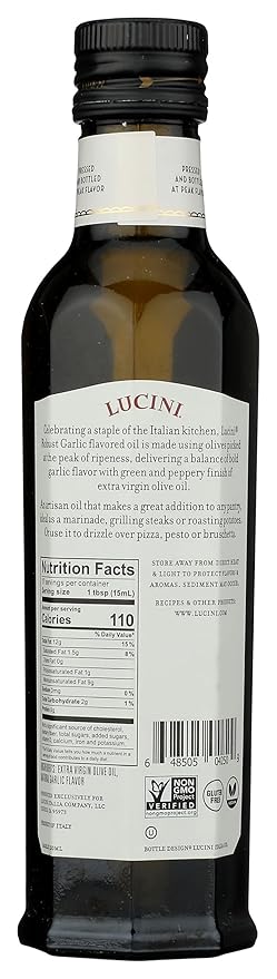 Lucini Aceite Infusionado con Ajo, 250 ml miniatura 2
