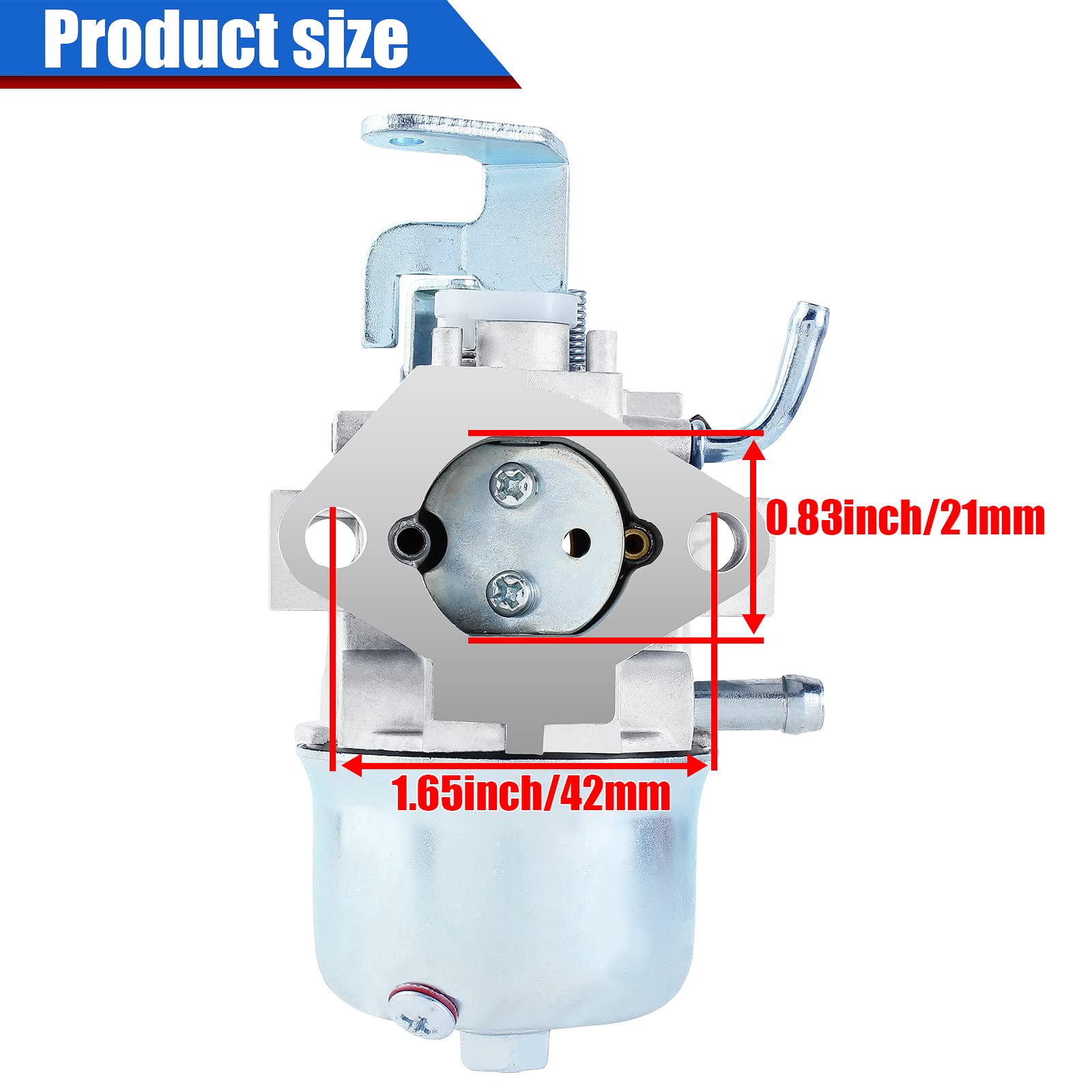 Yingshop Carburetor Toro CCR2000 CCR3000 38130 38185 38185C 38186 38430 38431 38435 38436 38180 38180C 38181 95-7935 81-4690 81-0420 20746C Mikuni 13200-906B0 Suzuki 957935 814690 Snow Blower Thrower - Image 2