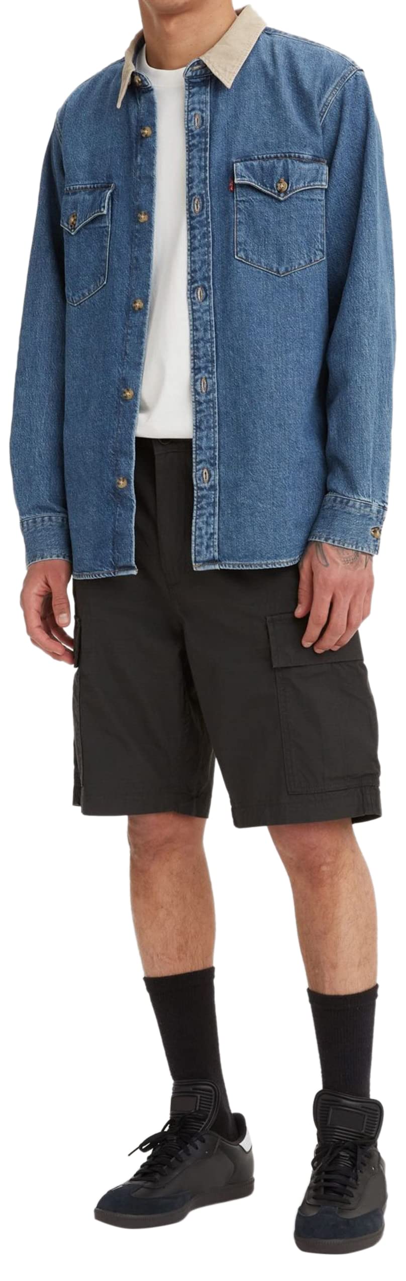 Levi's Men's Carrier Cargo Shorts, Graphite Ripstop Ccu, 29
