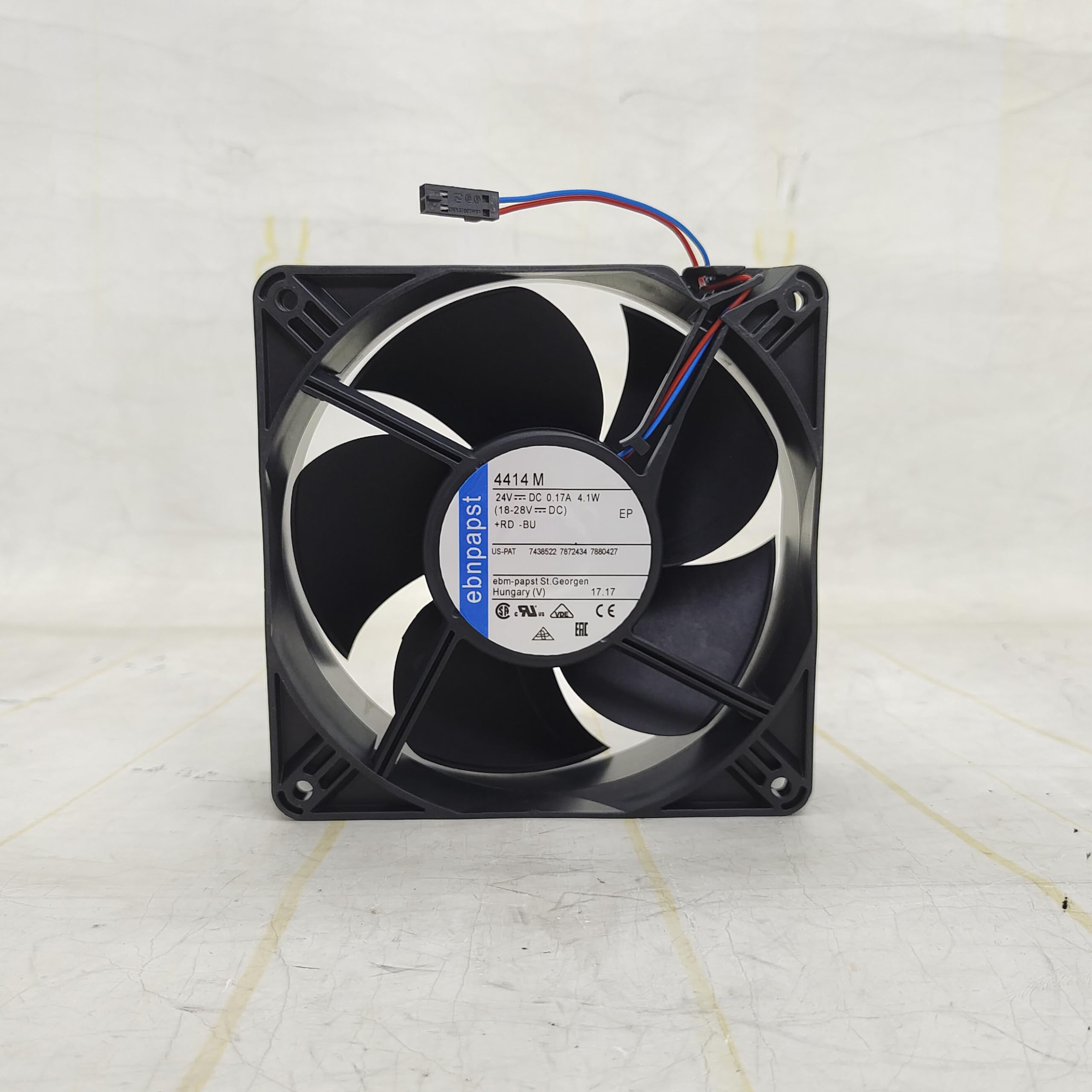 NZNYDNL EBM 4414M 12038 24V 0.17A 4.1W 2Line 2P Inverter Cooling Fan