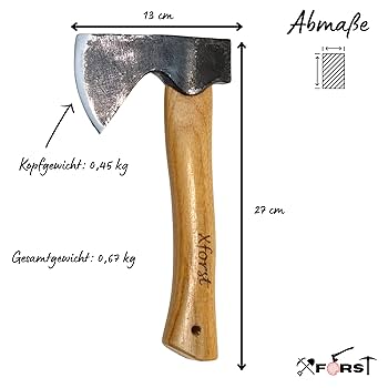 Xforst Siekiera Wikingów – nowa z minimalnymi błędami