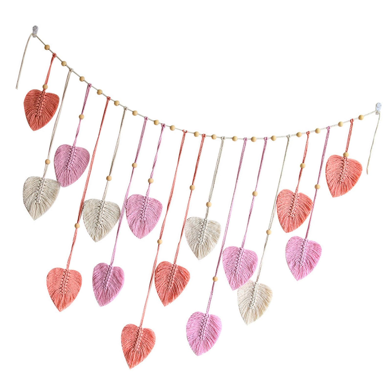 Jazuaiao A Home Decor Modern Bohemians Leaves Feathered Wall Rt Decorations For Partment Dorm Backdrop Macrames Wall Hanging Woven Tapestry, Macrames Hanging Bohemians Decor Tapestry
