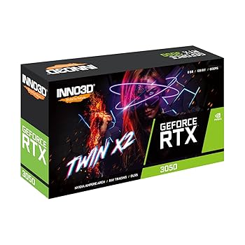 Amazon.in: Buy INNO3D Geforce RTX 3050 Twin X2 8Gb Gddr6 Pci