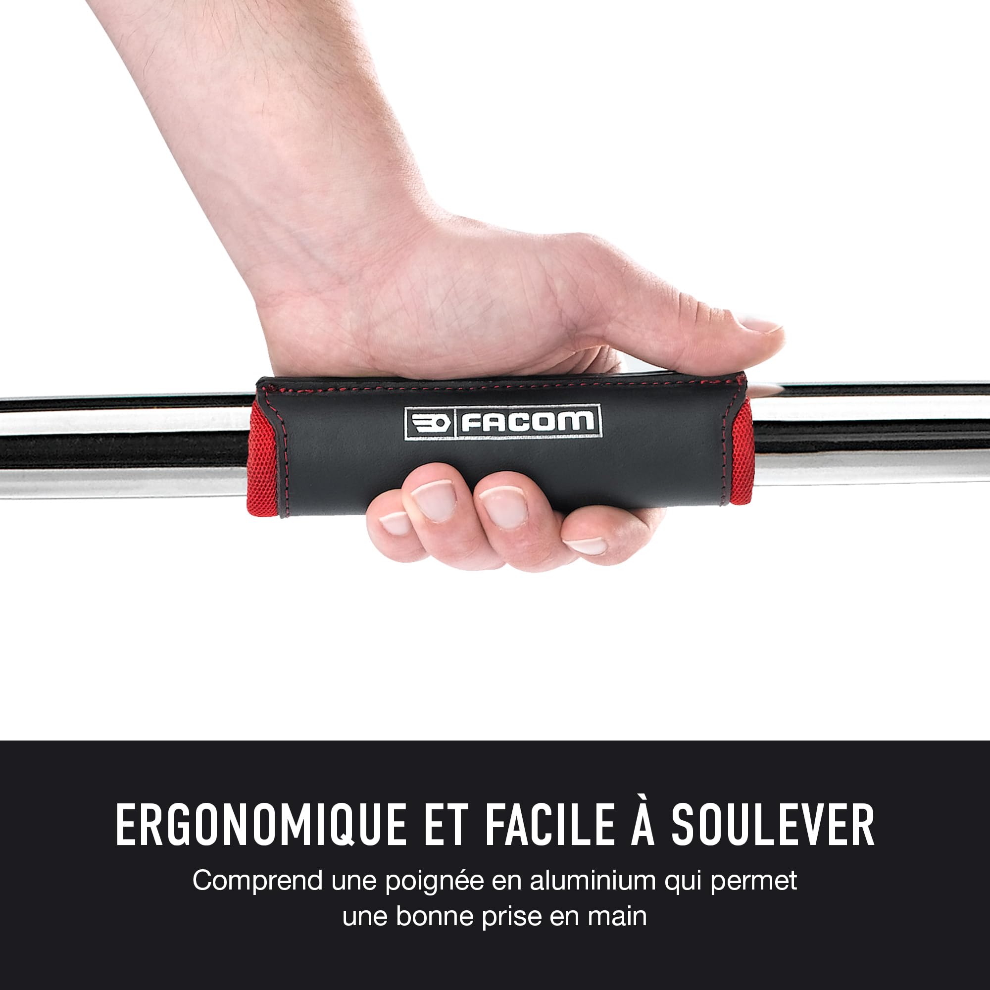 FACOM - Boîte à outils textile à roulettes, Sac ProBag, 550mm x 360mm x 440mm, BS.R20PB