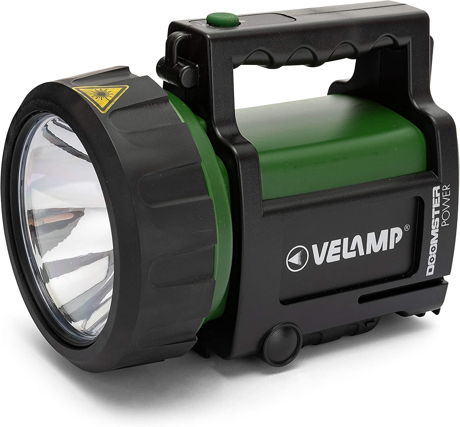 Velamp Latarnia LED 350 lumenów (5 W), akumulator litowy. Wodoodporna. na kemping, wędkarstwo, trekking, sytuacje awaryjne, super wyposażone, 5 W, zielona