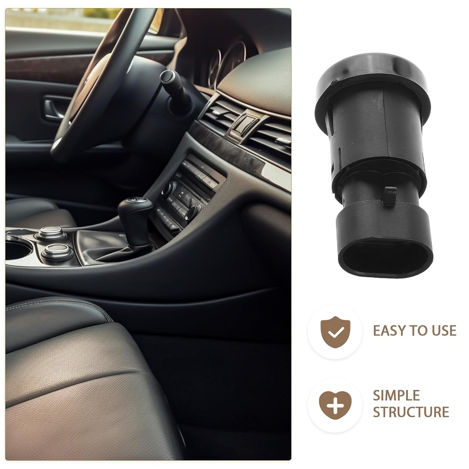 Alipis Liftgate Switch Button and Rear Trunk Release Switch Compatible with 07-14 Luxury and Vehicles with Trunk Door Handle for Automotive Replacement Parts