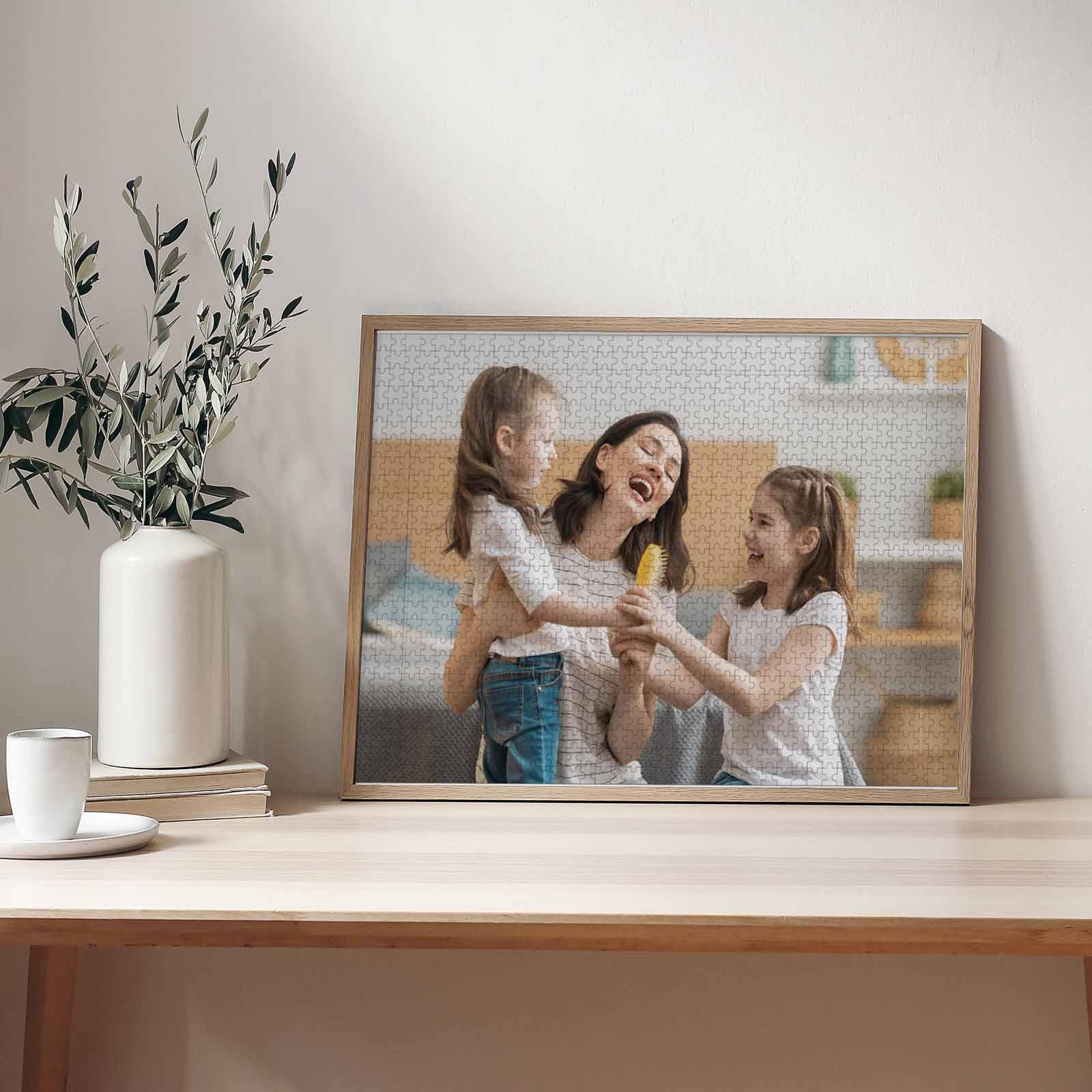 AIFLM Puzzle Personnalisé Photo 35/70/120/200/300/500/1000/2000/3000 Pièces Personnalisable Cadeau Pièces Personnalisez Votre Puzzle