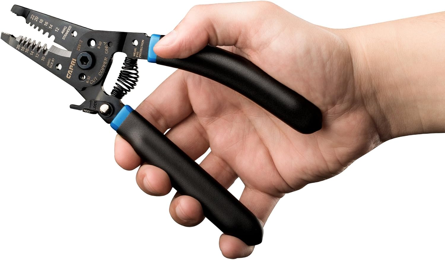 Capri Tools 20013 Professional Wire Stripper and Cutter