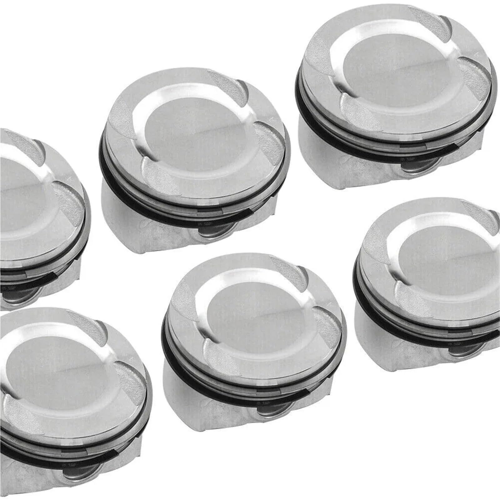 Anello Pistone Set di 8 pistoni e fasce elastiche motore N63 per BMW 550i 750i X5 F01 4.4L 11257613626 Sostituire