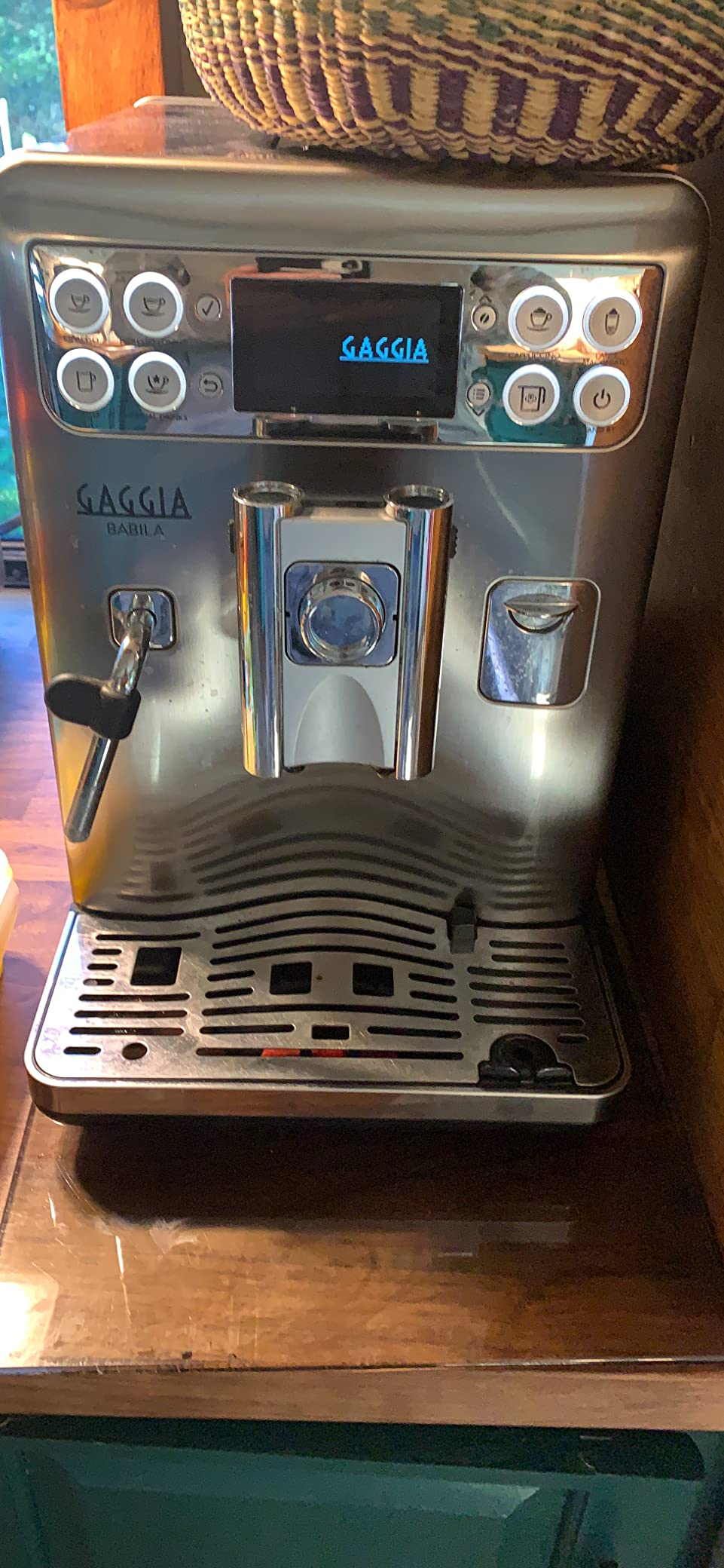98/mo Finance Gaggia Babila RI9700/64 espresso Machine, Stainless