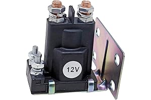 John Deere STX38 Premium Performance 100% Copper New Style Starter Solenoid For AM104036