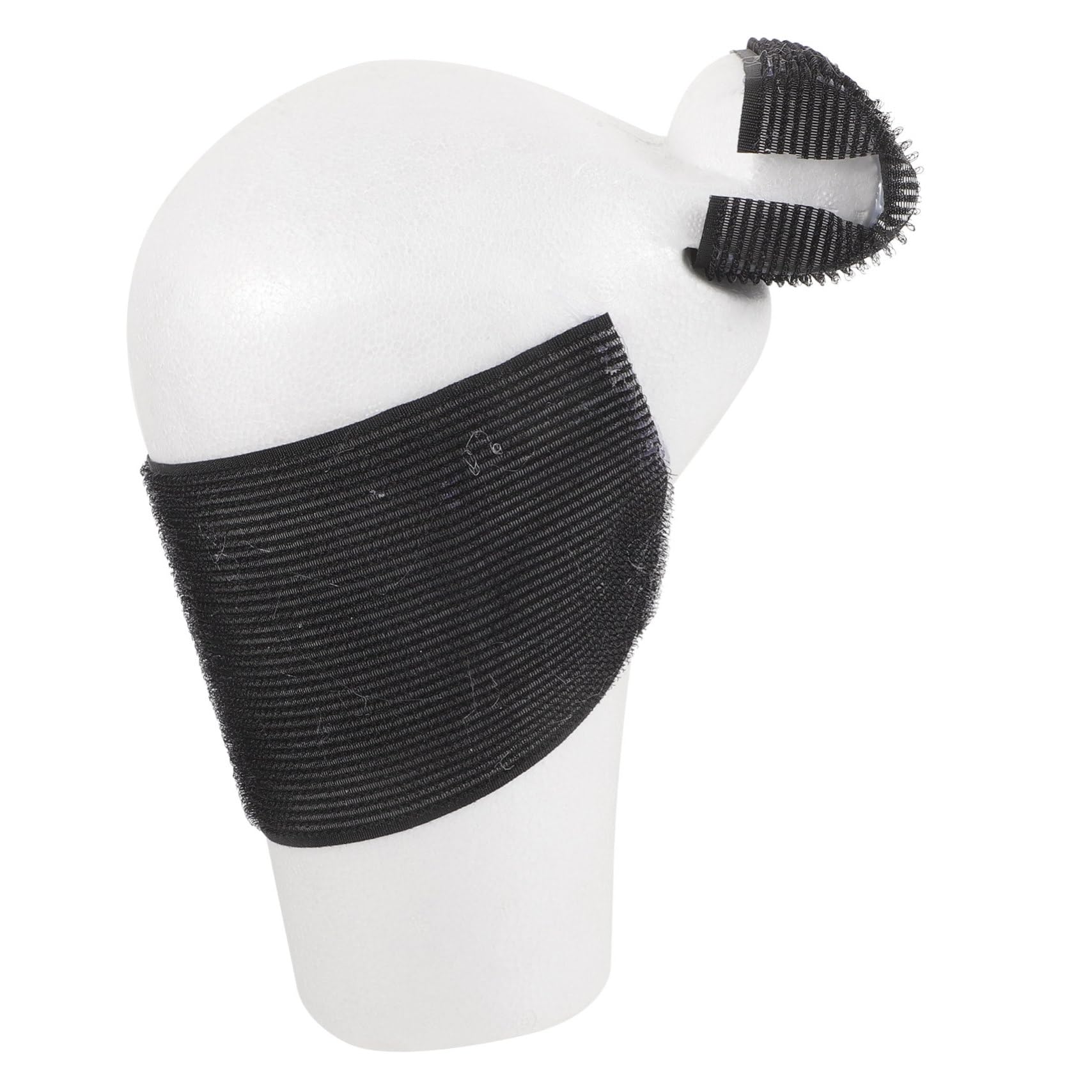 PartyKindom Head Model for Shop Display Mannequin Hat Rack Fake Hair Display Rack Headdress Stand Professional Drying Stand