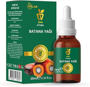 Arifo lu Batana Ya  10ml%100 Saf Pure Batana Oil Arlab