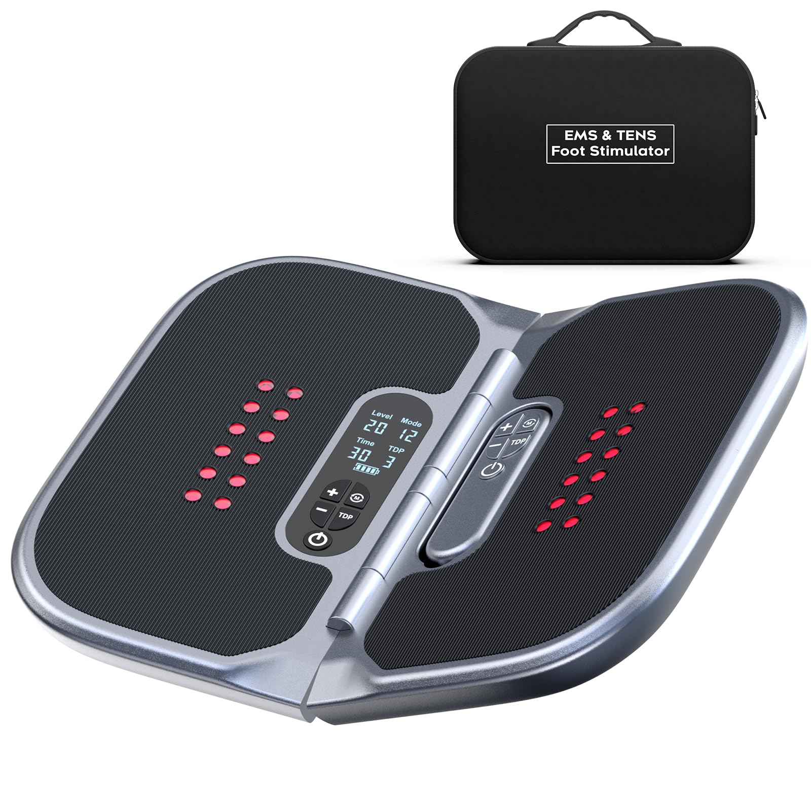 Nouveau stimulateur circulatoire Creliver pour les jambes, masseur électrique EMS pour les pieds, améliore la circulation sanguine dans les pieds et soulage la neuropathie, combat les douleurs aux gen